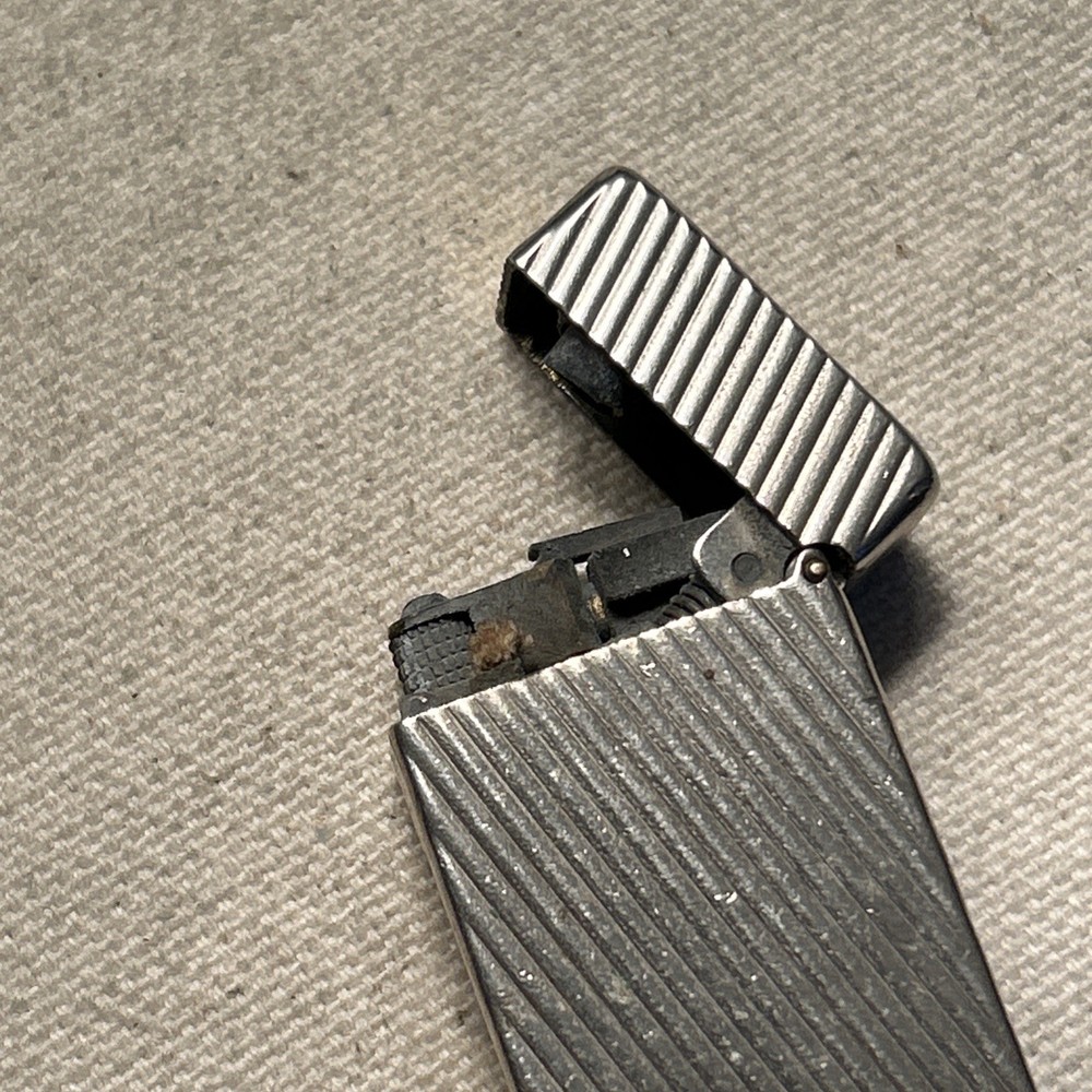 Dunhill Roller Gas Lighter Silver No Box
