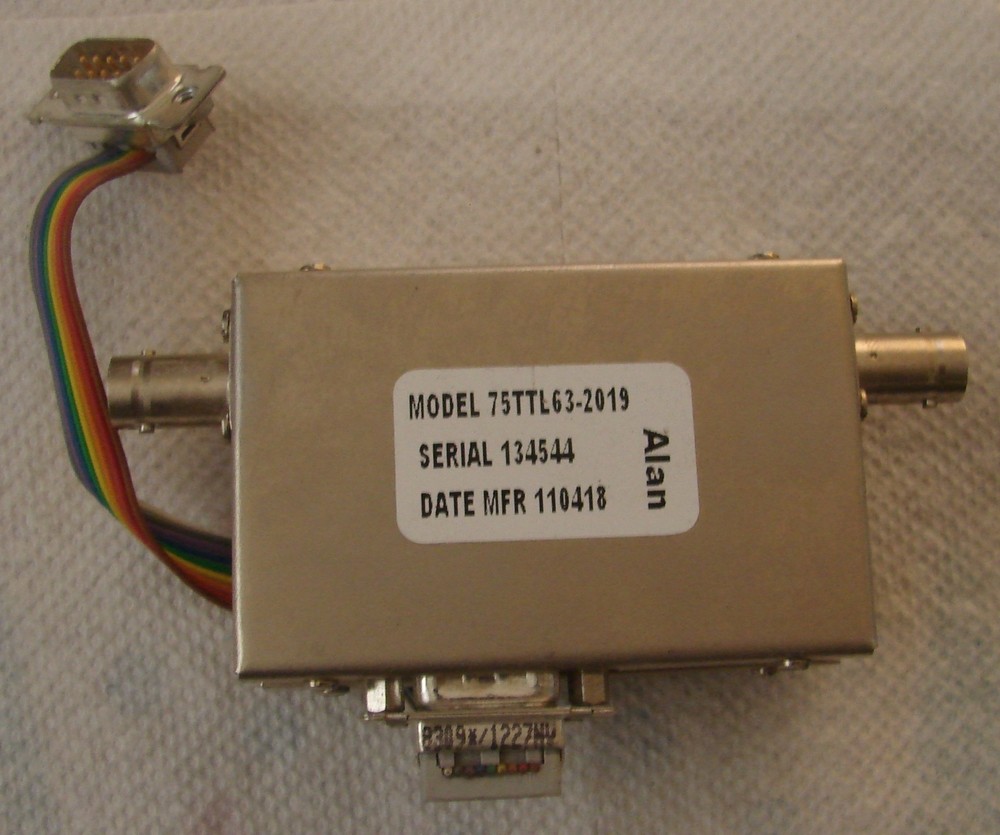 ALAN INDUSTRIES 75TTL63-2019 TTL Series Programmable Attenuator