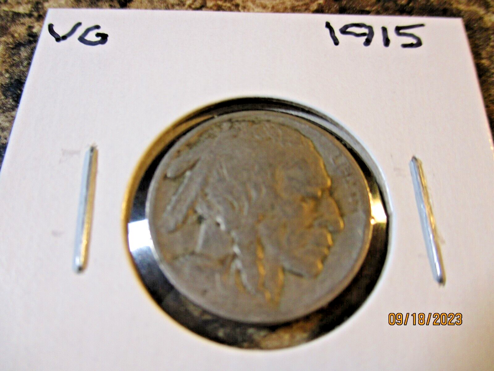 1915 BUFFALO NICKEL VG 91