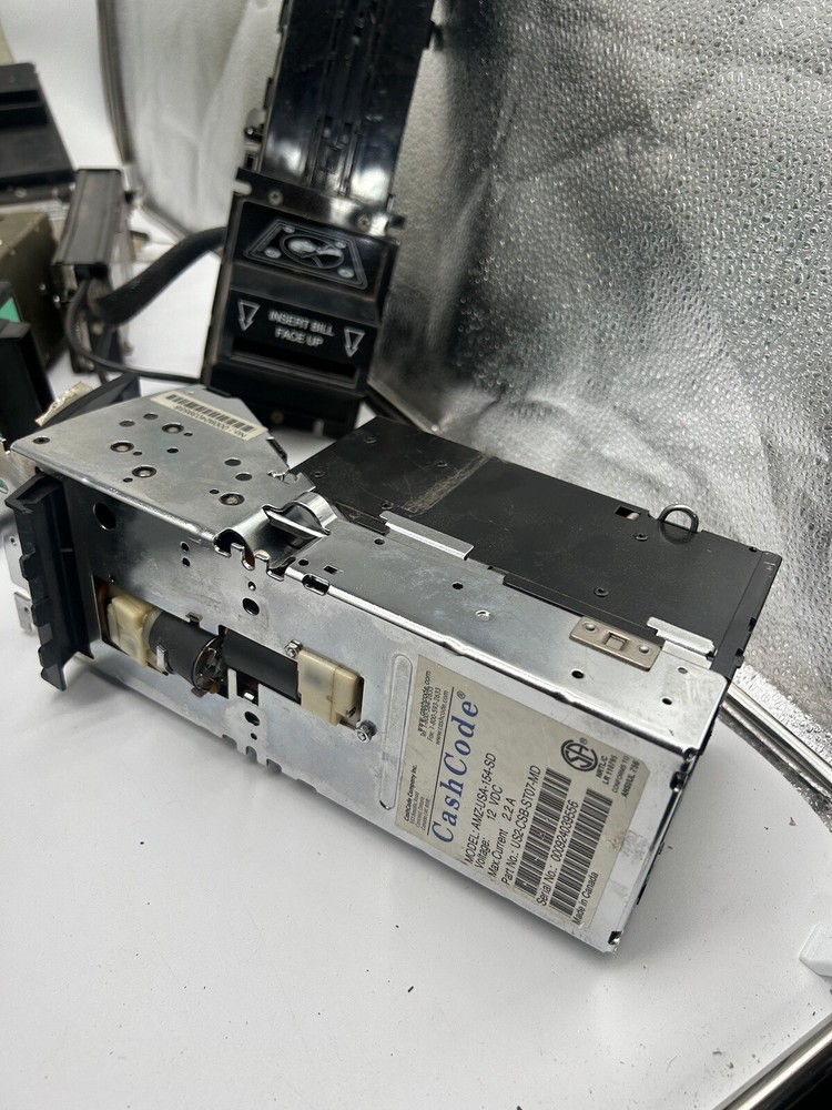 Vending Machines Untested Bill Acceptors Mars Electronics, Cash Code Insert Bill