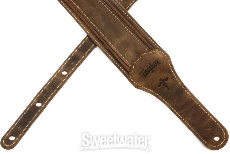 Taylor Wings 3" Guitar Strap - Dark Brown