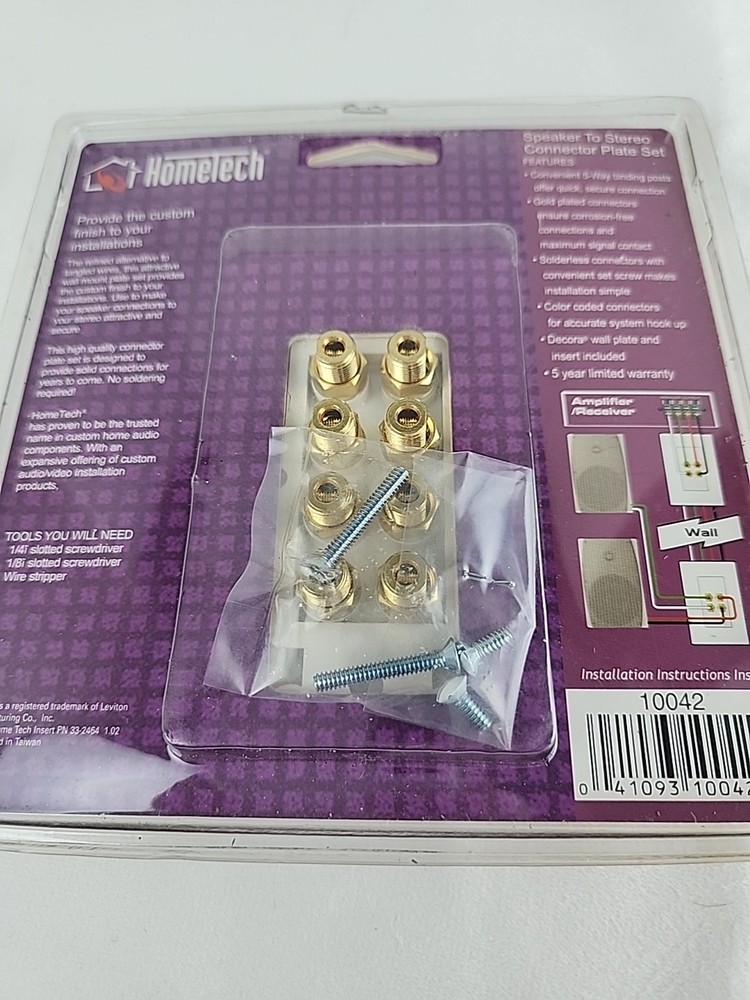 Wall Mounted Speaker Connector