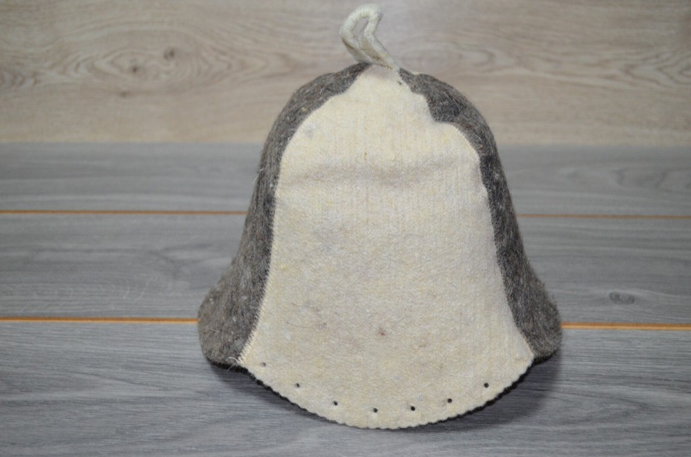 Russian Sauna Hat Felt Spa Hat Wool Шапка Для Бани Accessories Felt bath acces