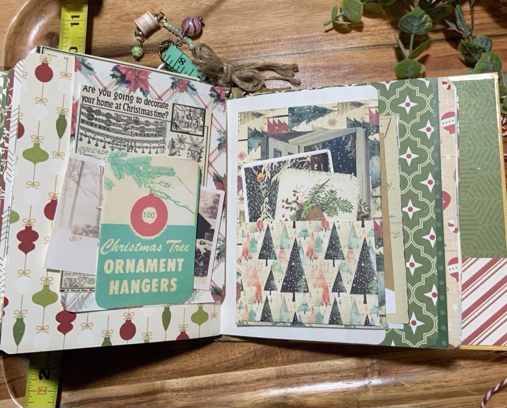 Christmas Handmade Junk Journal