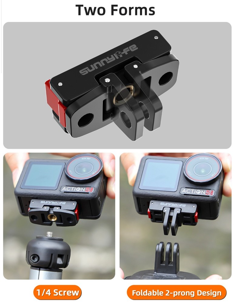 Magnetic Fork Adapter for DJI Osmo 360