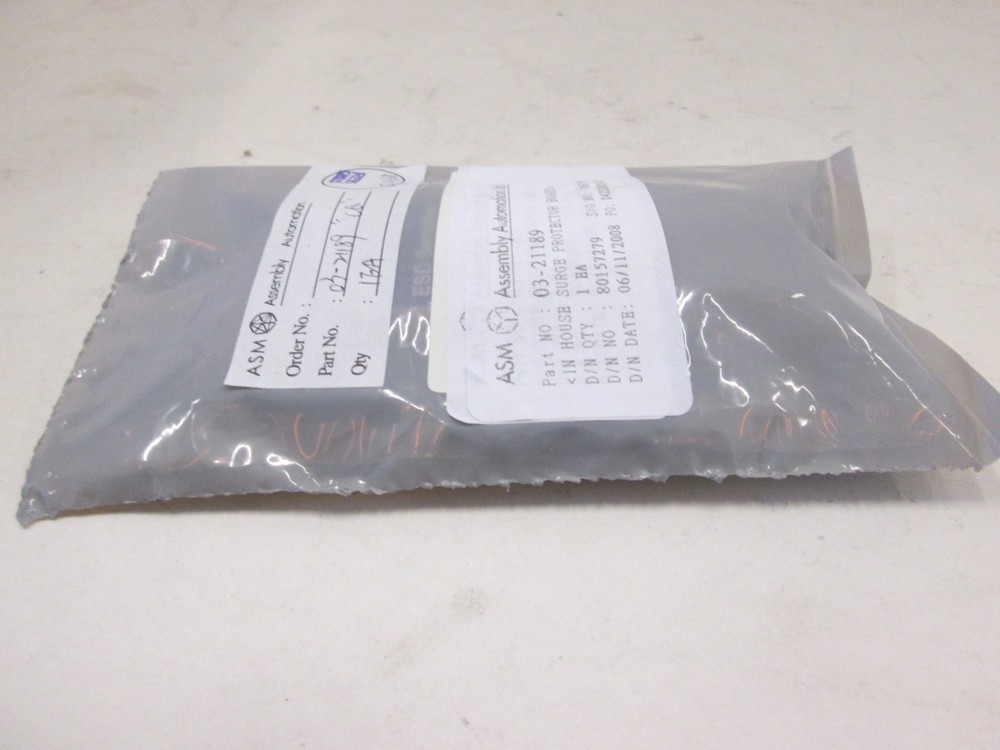 ASM, IN House Surge Protector Board, 03-21189, New