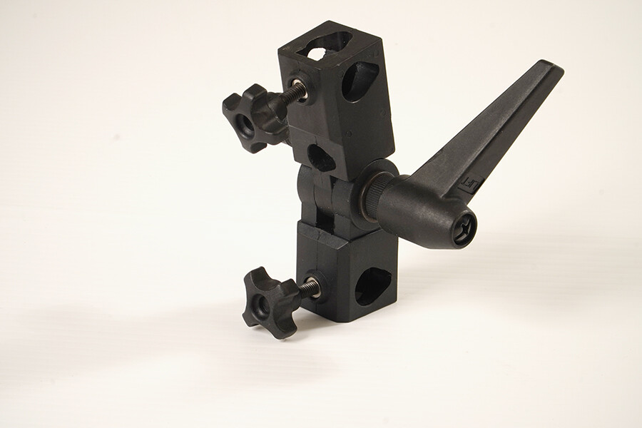 Impact light stand clamps, 3 clamps