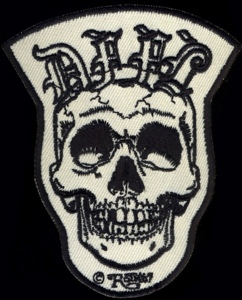 Skull DFFL patch Roth '67 Kustom Kulture Hot Rod Motorcycle chopper