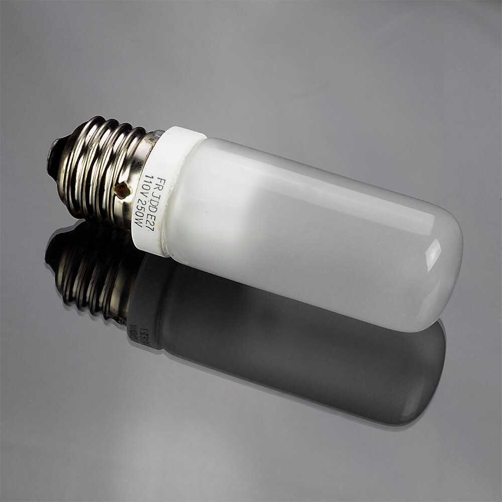 JDD Type 250w 110v E27 Frosted Halogen Light Bulb, Replacement Modeling Bulb
