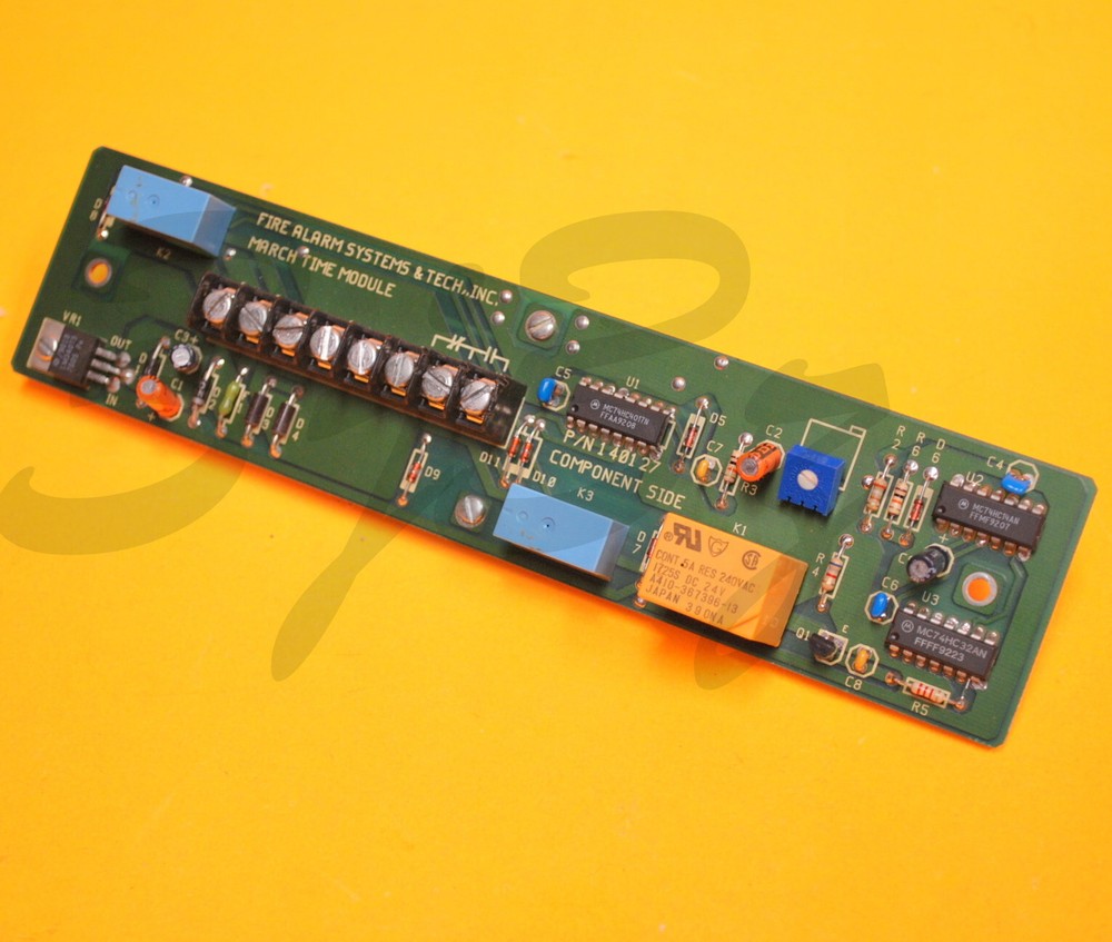 Edwards Fire Alarm Systems 140127 March Time Module