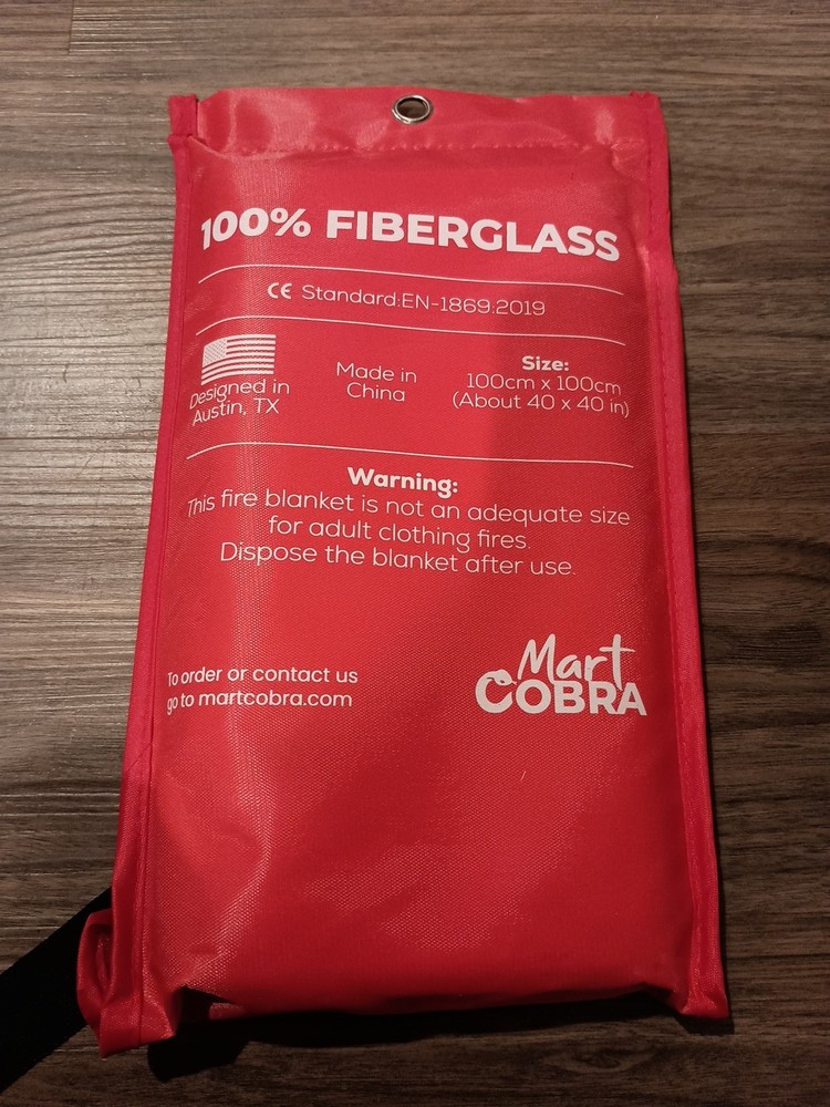 Emergency Fire Blanket - Mart Cobra