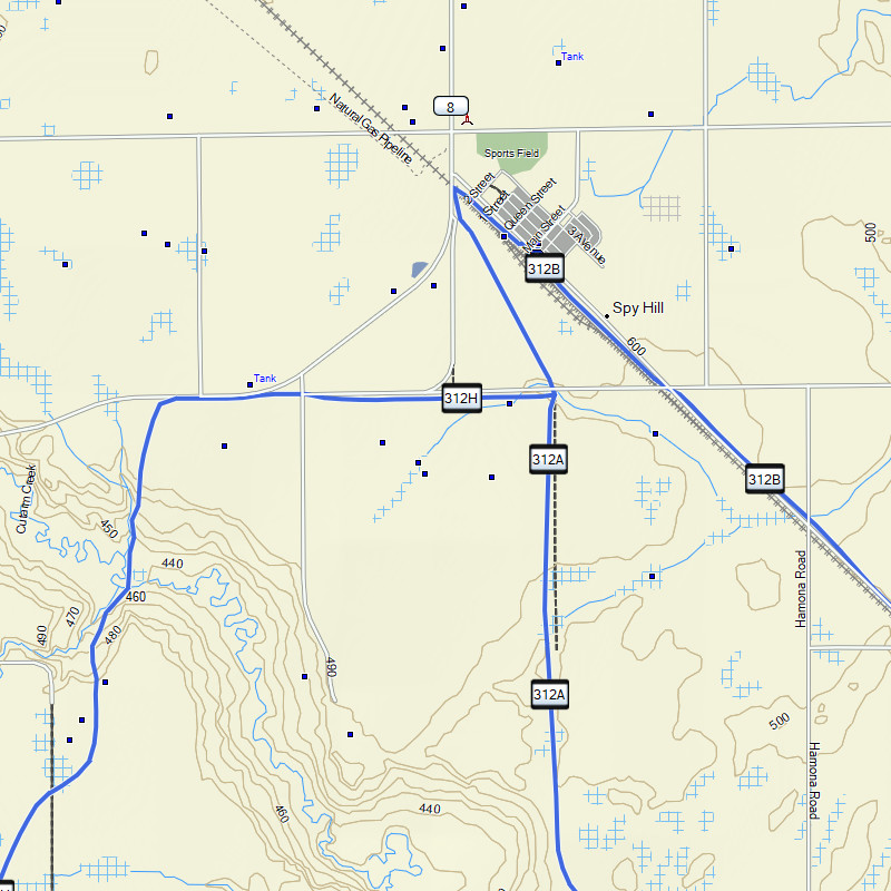 TrakMaps Snowmobile Saskatchewan - Garmin GPS Map