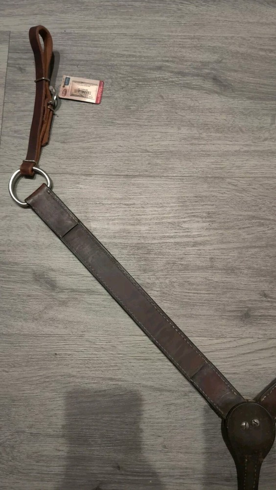 Dark Leather Show Breastplate Breastcollar