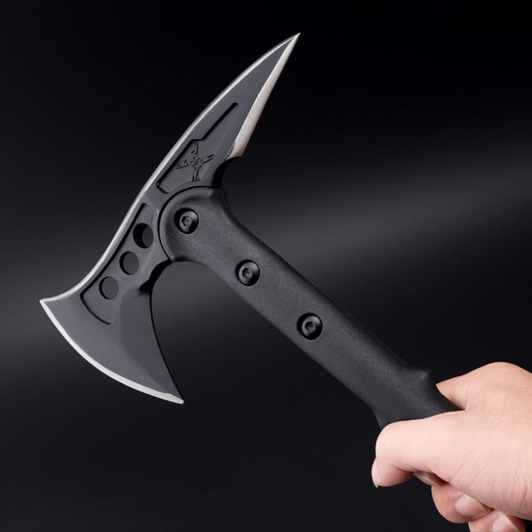 Camping Hatchet Axe with Tomahawk with blade + Hatchet + Fixed Blade Knife