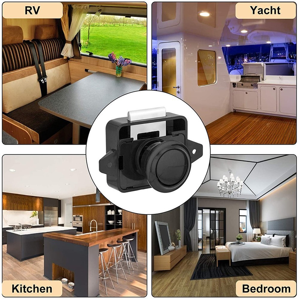 New Type With Handle Button Type Ship Home Renovation Button Catch Lock