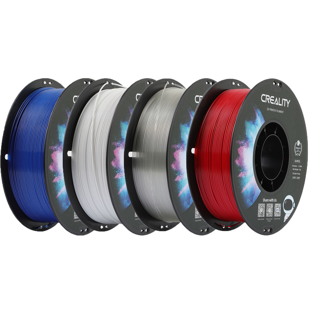 【Value Set】Creality CR-PETG 3D Printer Filament, High Precision, 15/10/6/5 Pack