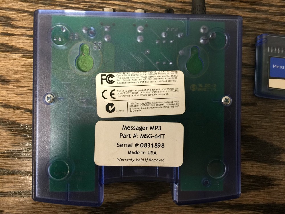 Messager MP3 Digital Messaging System MSG-64T