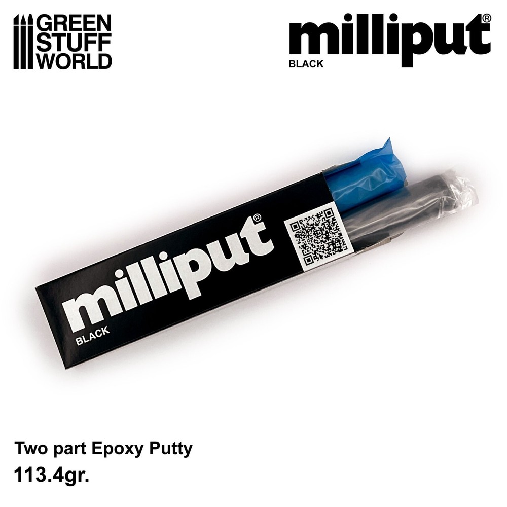 Milliput Black - Epoxy Putty 4oz (113.4 g) -- Warhammer