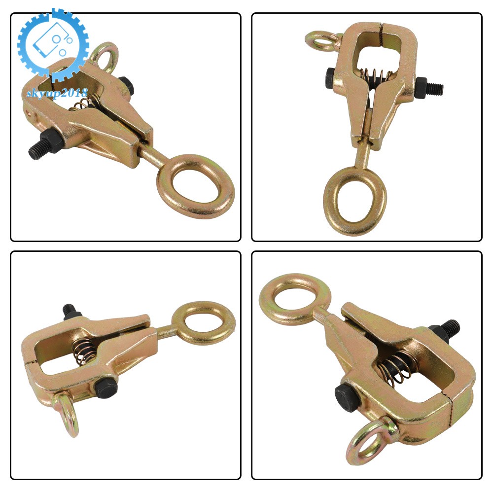 5 Ton Self-Tightening Frame Auto Body Repair Pull Back Clamp Puller Dent Tool