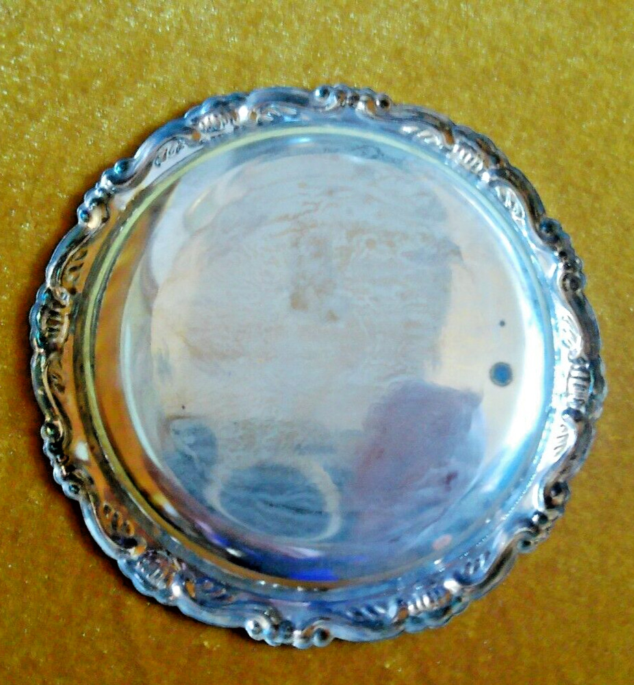 Spanish Silverplate Coasters