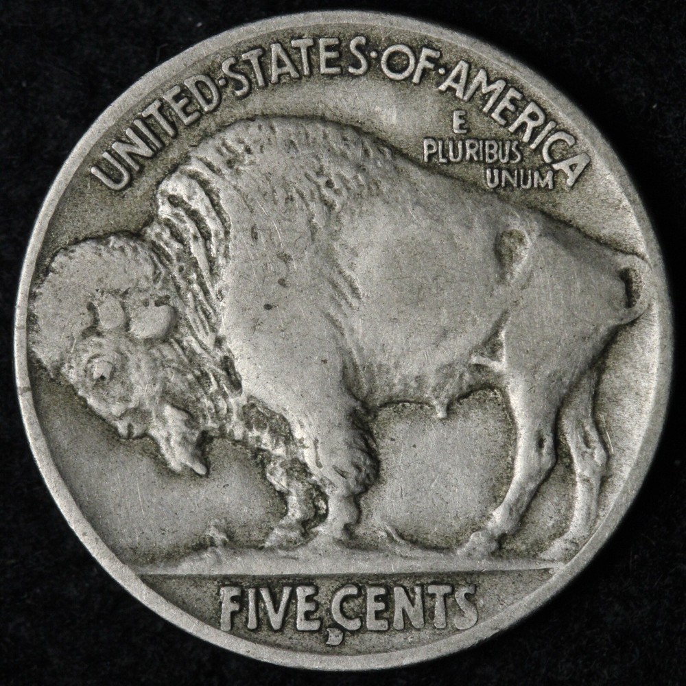 1916-D Buffalo Nickel VF+ E192 AAM