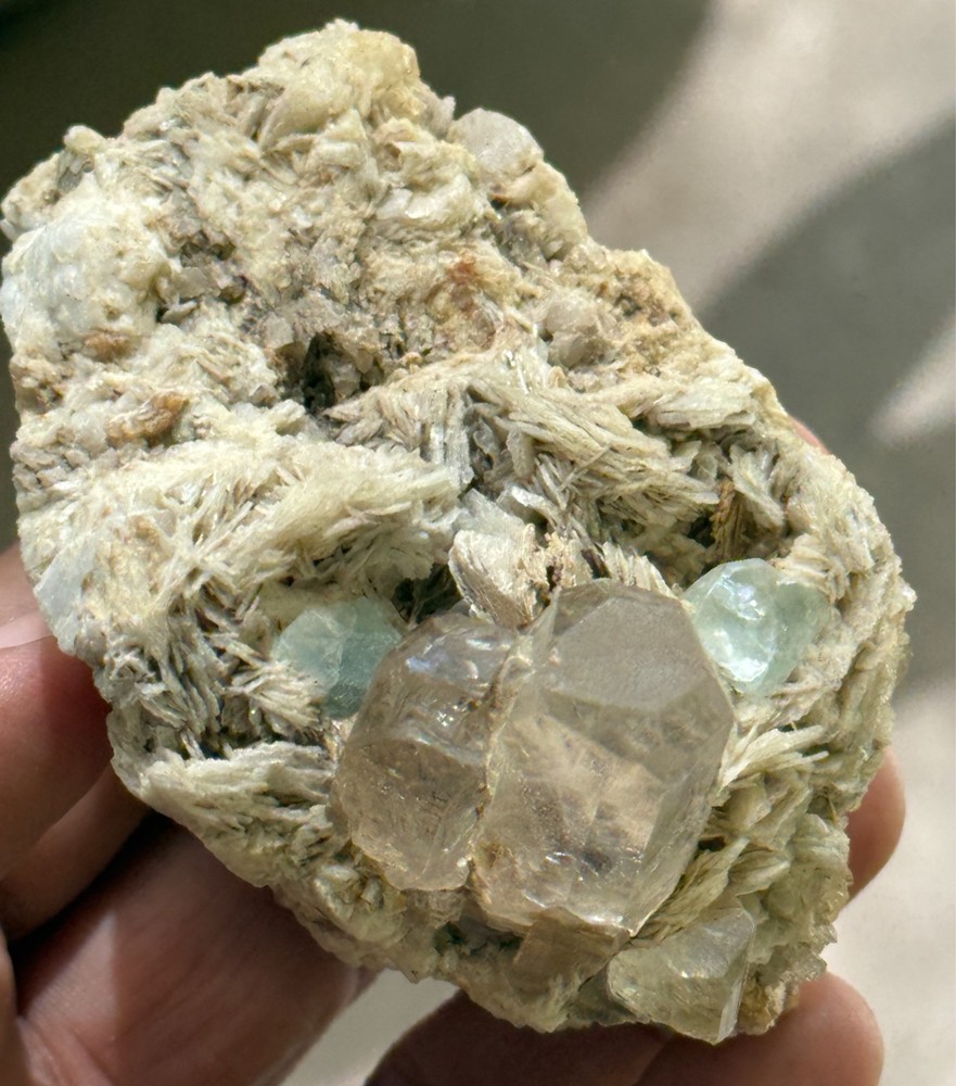 TOPAZ with Green FLUORITE