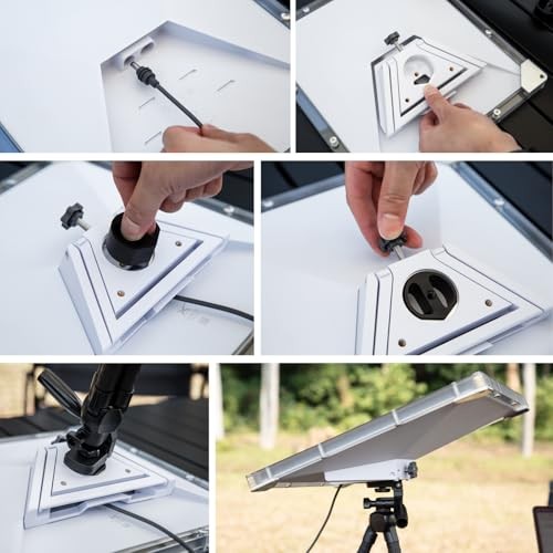Multi-Functional Pipe Adapter Mount for Starlink Mini - 4 Mounting Options