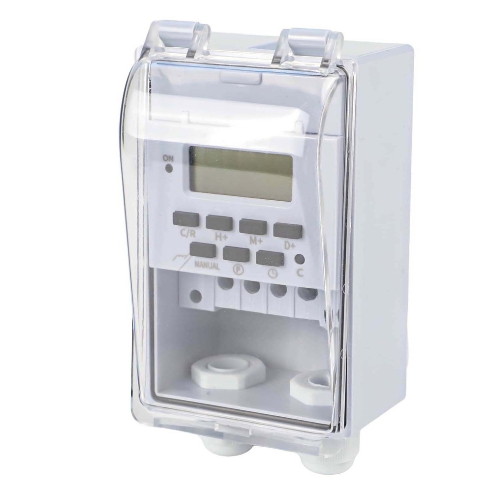 220V Waterproof Intelligent Timer KG316TF Automatic Programmable Switch