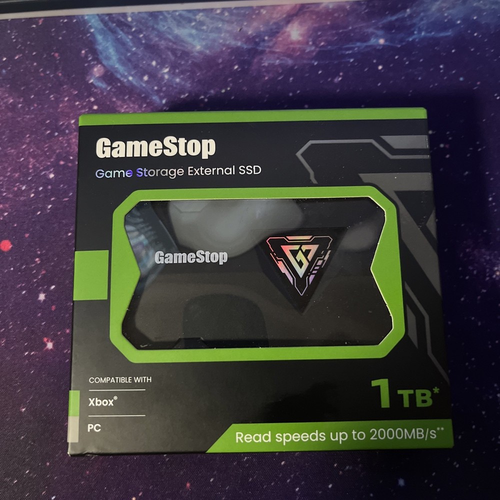 GameStop 1TB Game Storage External SSD - For Xbox/PC 2000MB/s