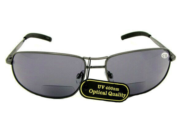 Large Frame Bifocal Sunglasses for Men Style B36