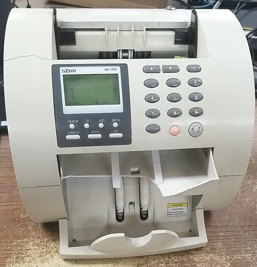 SBM SB-1000 Mixed Bill Counter. *READ⬇️*