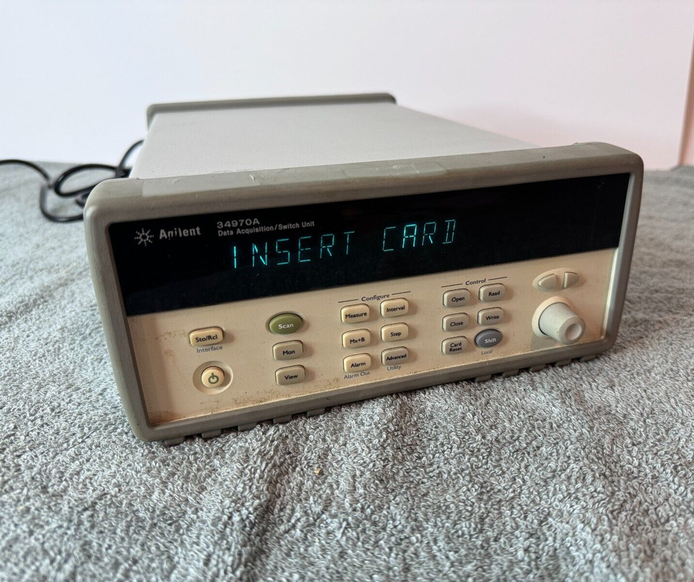 HP / Agilent 34970A Data Acquisition Switch Unit (No Modules)