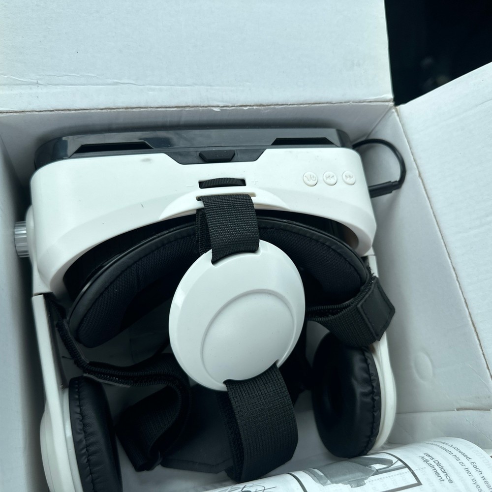 Sharper Image Bluetooth VR Headset with Earphones