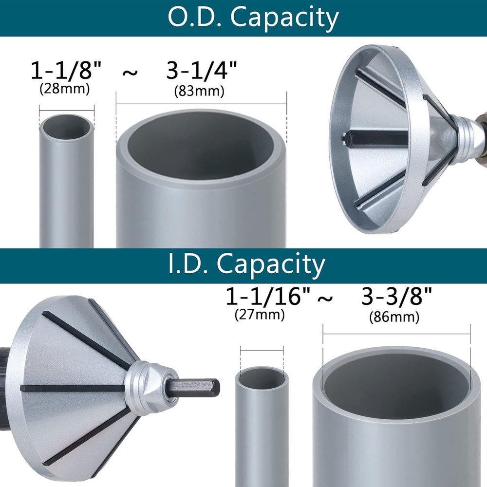ORXPLUS Tubing Chamfer Tool with Wide Application