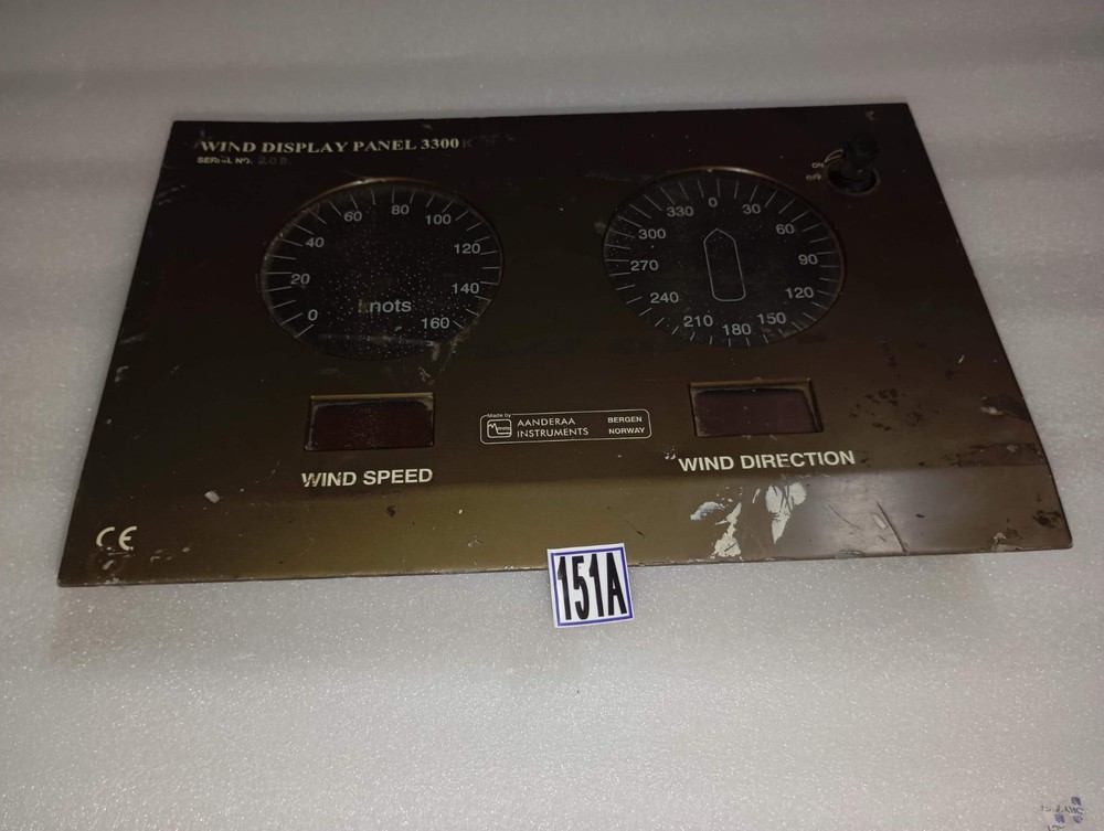 Aanderaa  WIND SPEED WIND DISPLAY PANEL 3300    7-14V DC