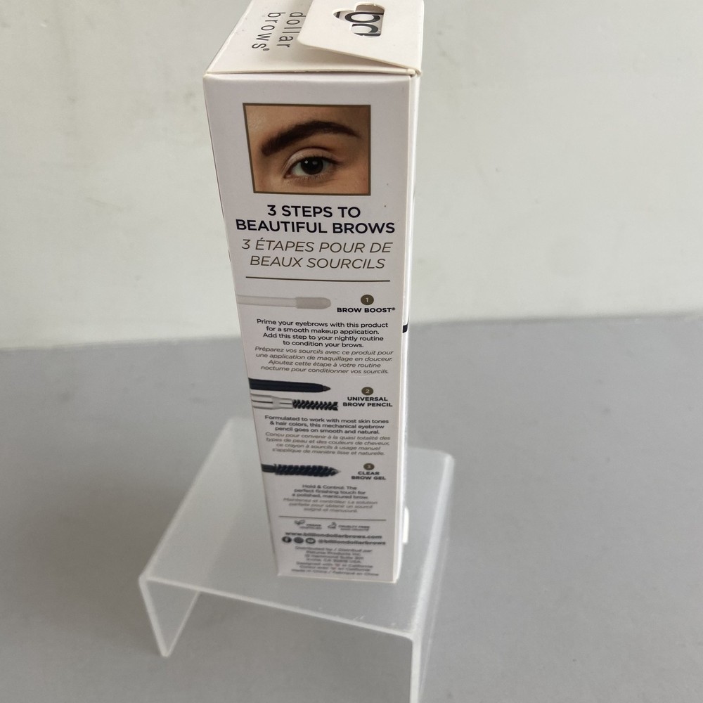 NEW in Box ~ Billion Dollar Brows Condition, Color & Control 3 Pc. Brow Kit
