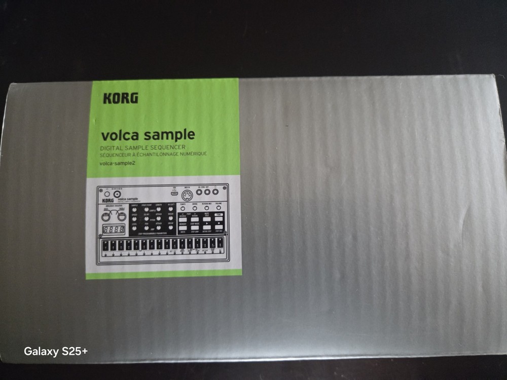Korg Volca Sample 2 Digital Sample Sequencer In Opened Box