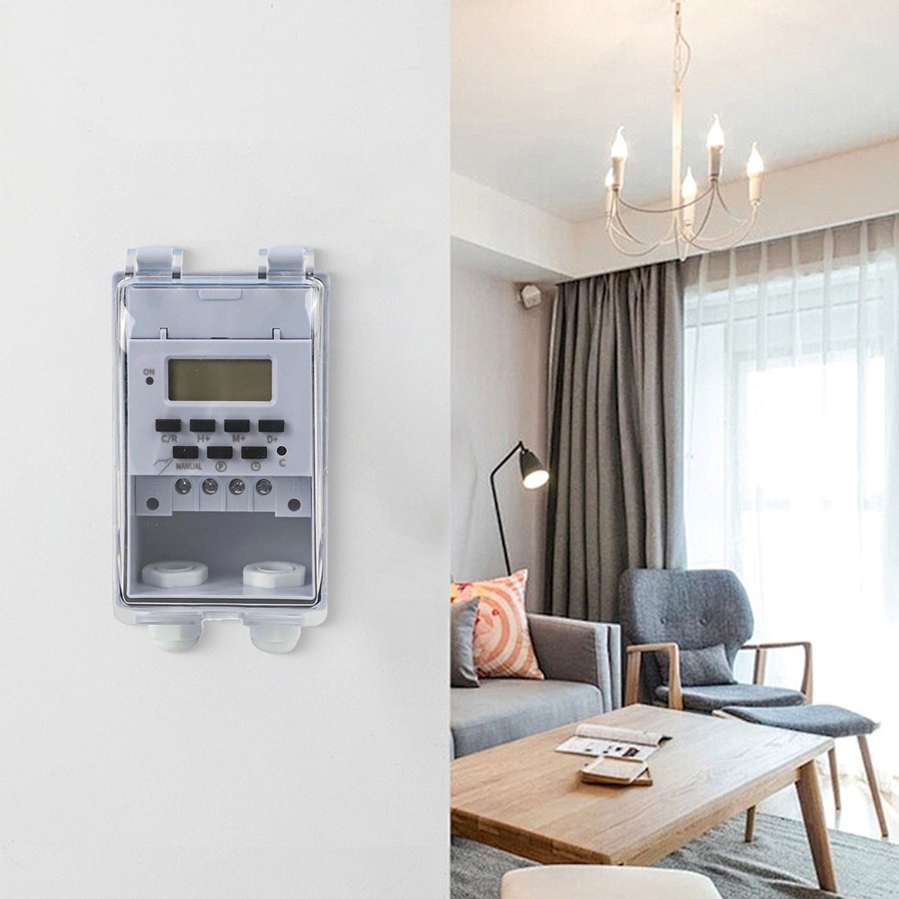 220V Waterproof Intelligent Timer KG316TF Automatic Programmable Switch