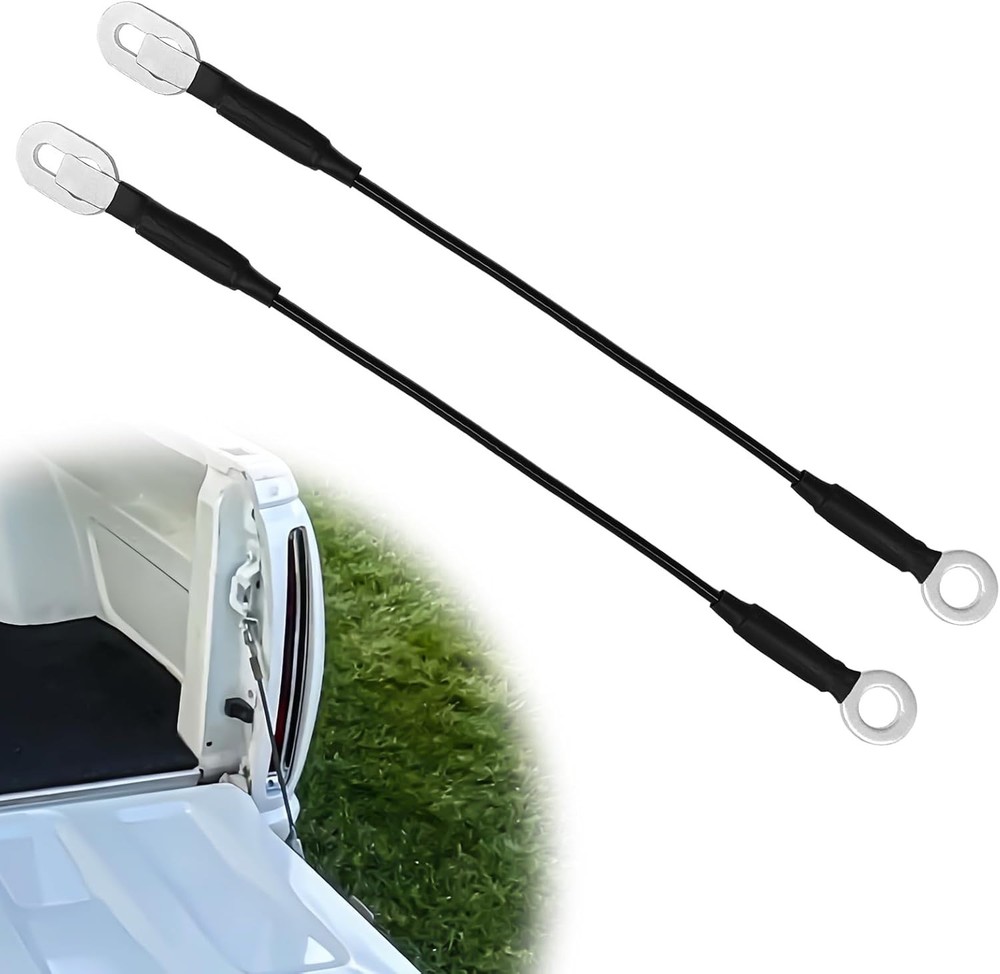 2 Pcs Tailgate Cable Tailgate Lift Support, Compatible with Tailgate Parts,