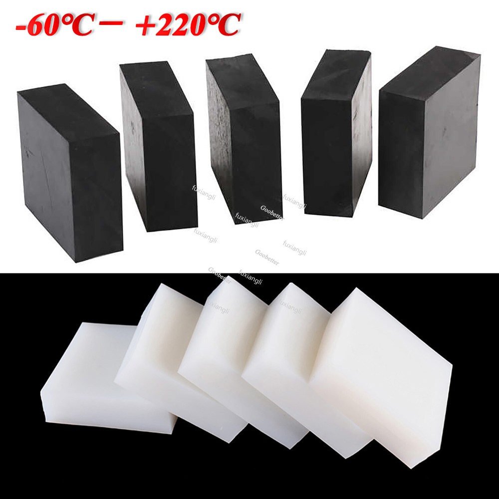 Square Silicone Rubber Sheet Pad Shockproof Gasket Thick 5mm-30mm Heat Resist