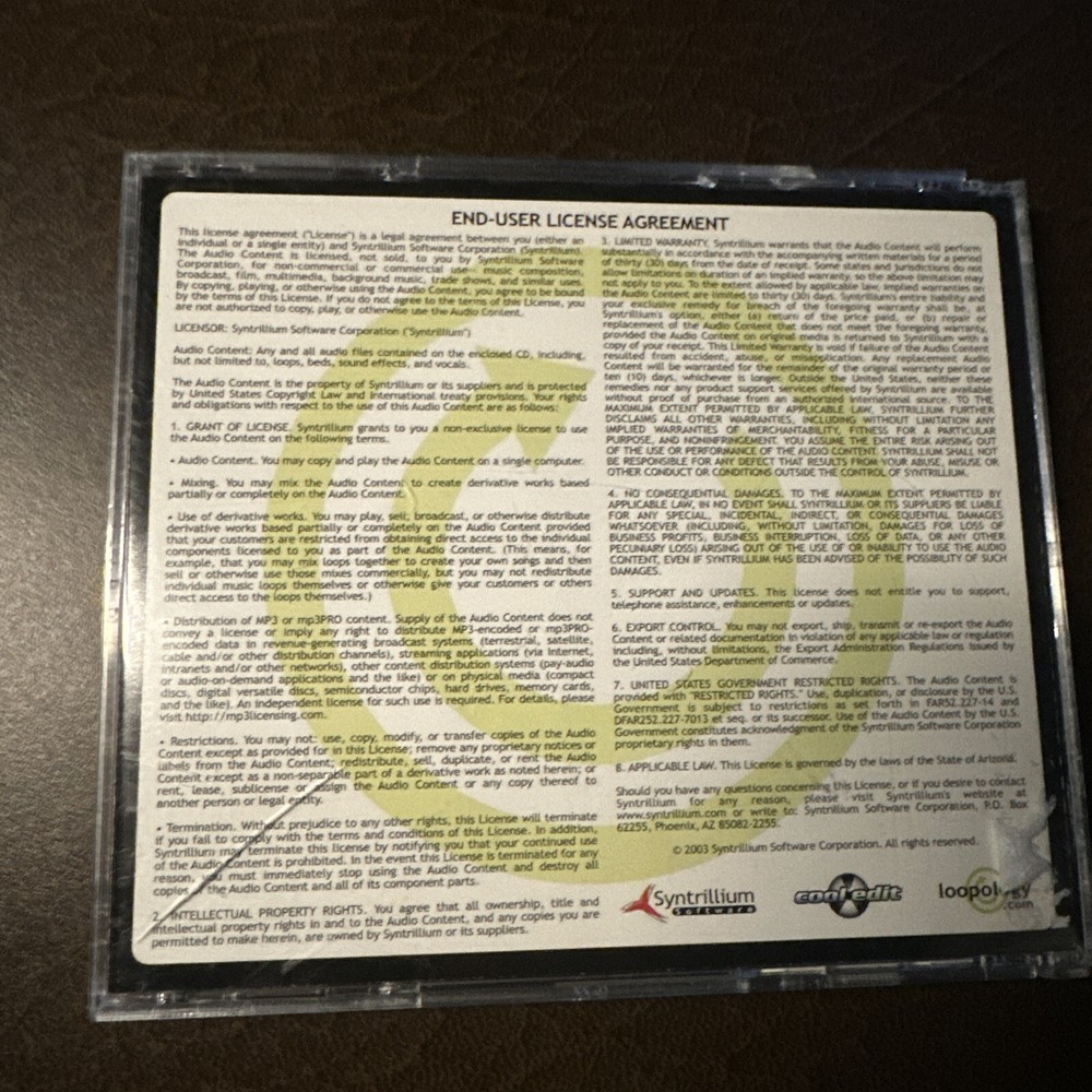 Loopology - Funk & Rock (2 CDRoms 2003) Syntrillium Software