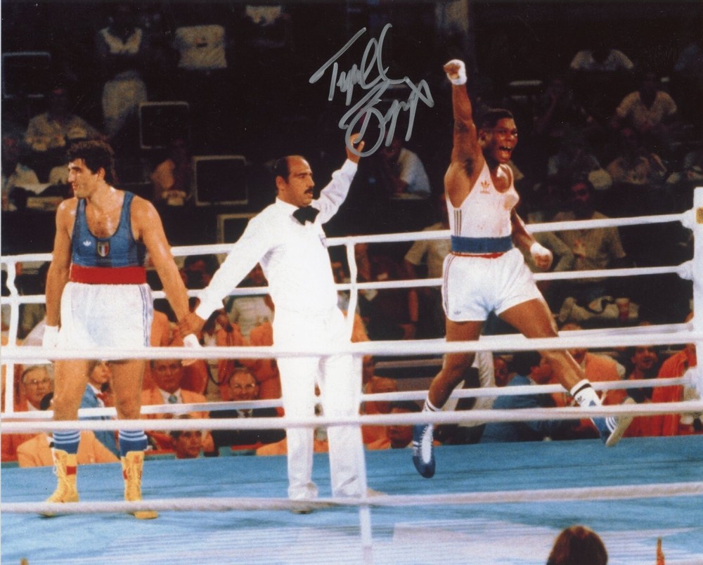 Tyrell Biggs- Signed Color Photograph