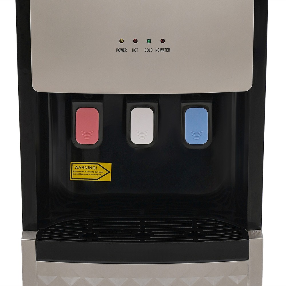 Bottom Loading Water Cooler Dispenser With Safety Lock 3 Temperature Settings