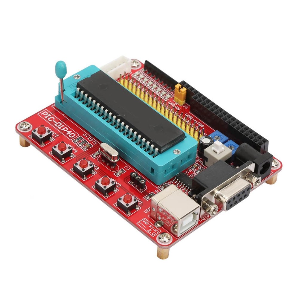 PIC16F877A Microcontroller Learning Development Board RS232 Interface Module