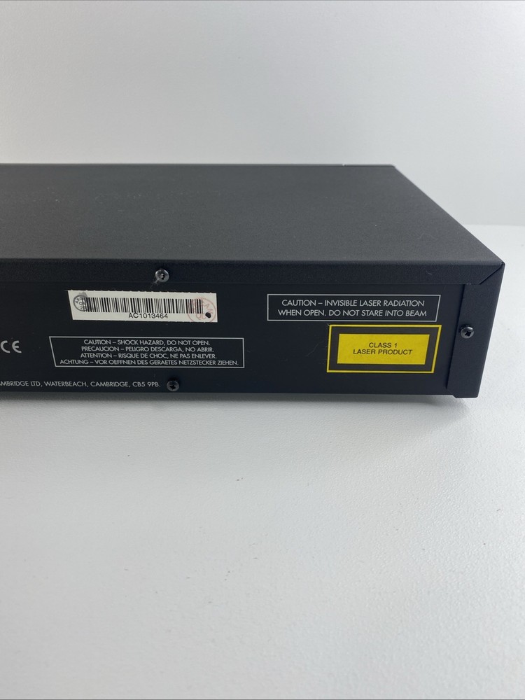 Audiophile Arcam Alpha One Compact Disc Player Tested