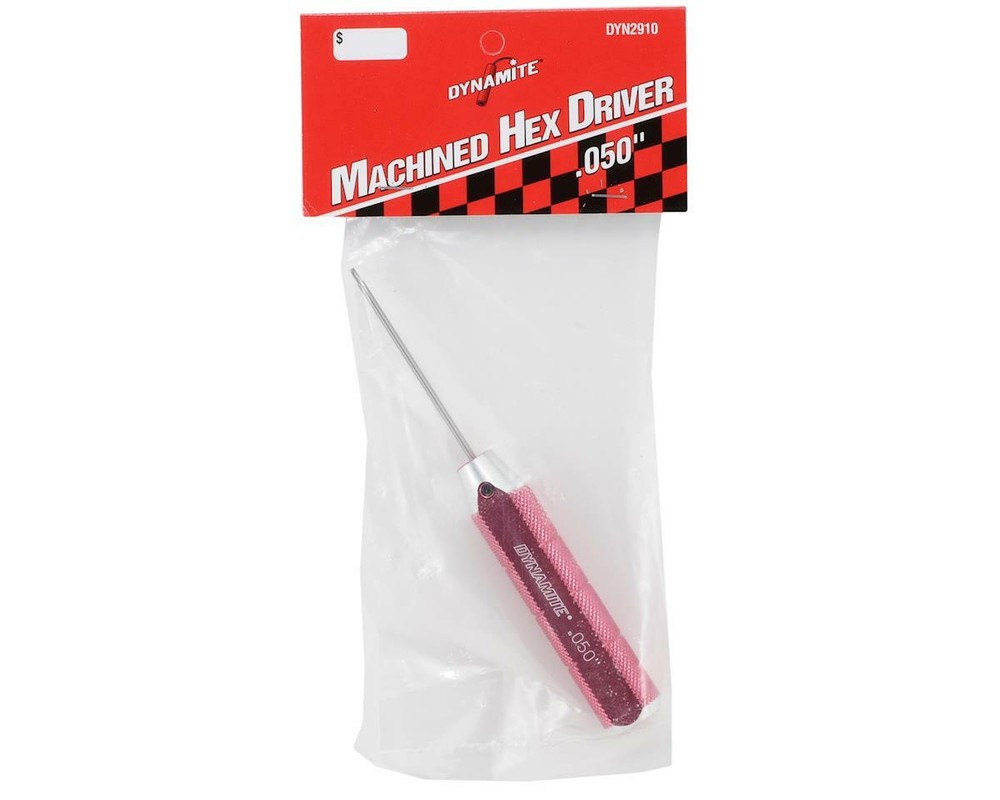 Dynamite Machined Hex Driver (Red) (0.05") [DYN2910]