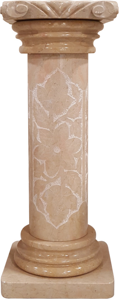 Solid Marble Pedestal Column 36" Tall. Pickup Only.