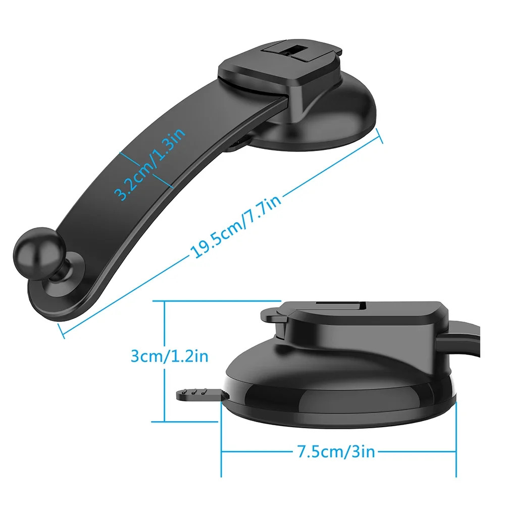 Dashboard Windshield Car Mount Cell Phone Holder Dock For iPhone Samsung
