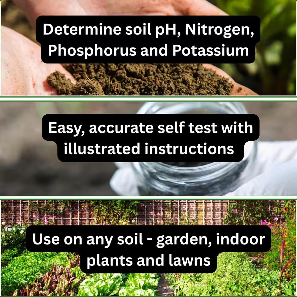 Soil Master Soil Test Kit with 40 Tests