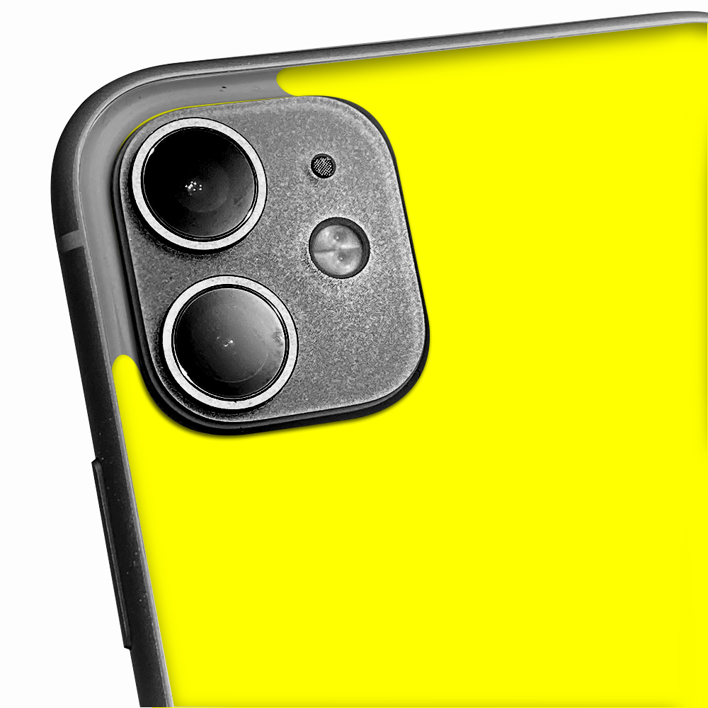 Skins Decal Wrap for Apple iPhone 11 - Bright Yellow
